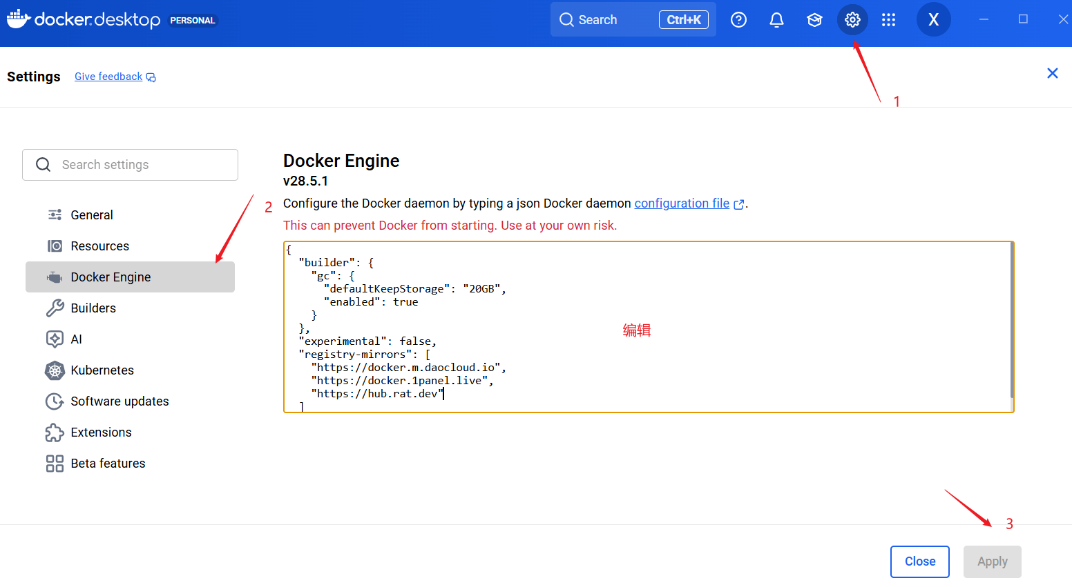 docker-desktop-settings